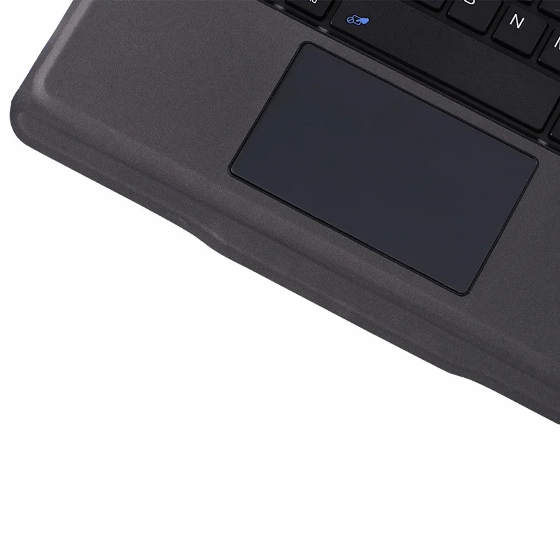 T-205 Detachable Bluetooth-compatible Keyboard + TPU Tablet Casing for iPad 9.7-inch (2018) (2017)/iPad Air 2/Air (2013), Etc - Black