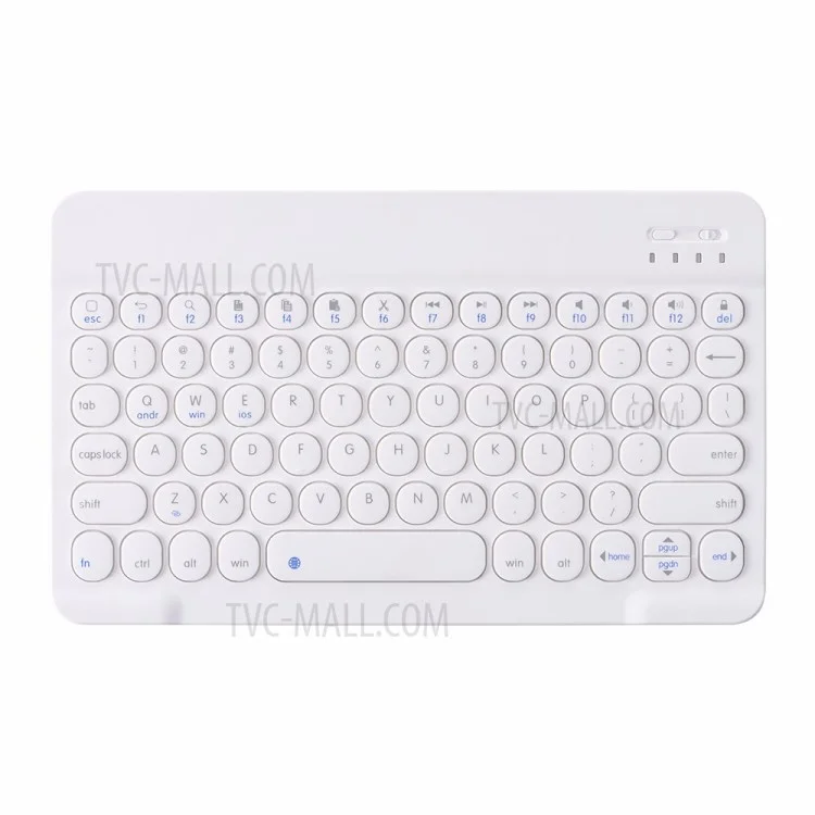 FT-3031 Bluetooth-compatible Keyboard Case for Huawei MatePad Pro - White