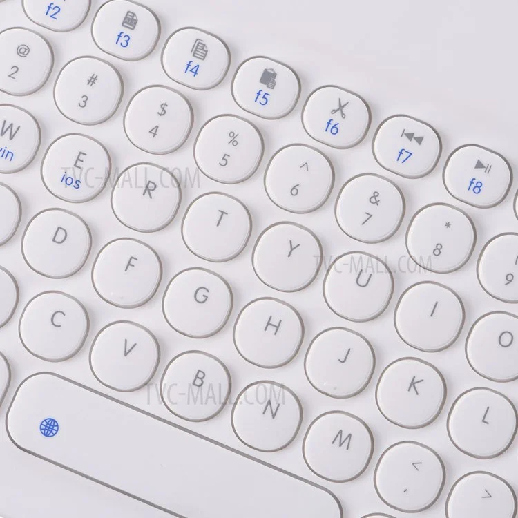 FT-3031 Bluetooth-compatible Keyboard Case for Huawei MatePad Pro - White