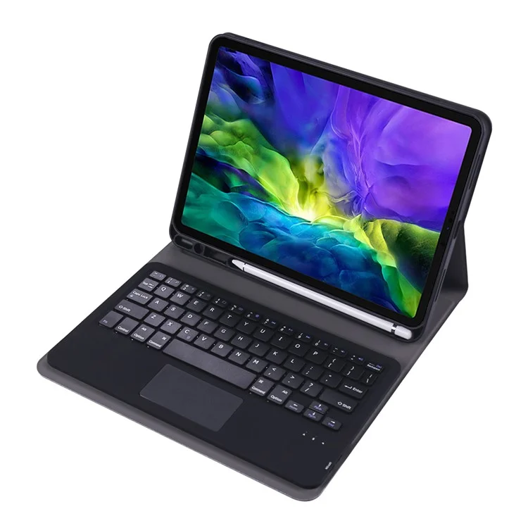 For iPad Air 11 (2025) / (2024) / Air (2020) / (2022) / Pro 11 (2018) / (2020) / (2021) / (2022) A11B-A Bluetooth-Compatible Keyboard Case - Rose Gold