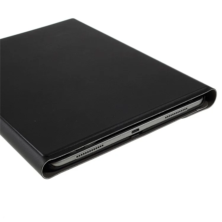Teclado Bluetooth sem fio Capa de couro para iPad Pro 11 polegadas (2020) / (2018) / Air (2022) / (2020) - Preto