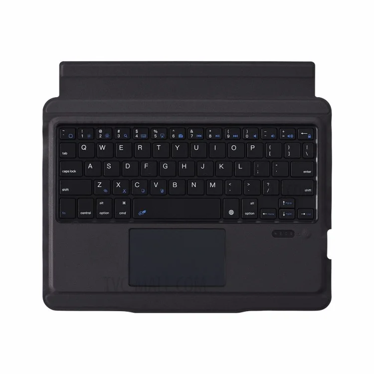 Clavier Bluetooth détachable T-206 + Étui de tablette TPU pour iPad 10.2 (2021)/(2020)/(2019)/iPad Air 10.5 pouces (2019)/iPad Pro 10.5 pouces (2017) - Noir