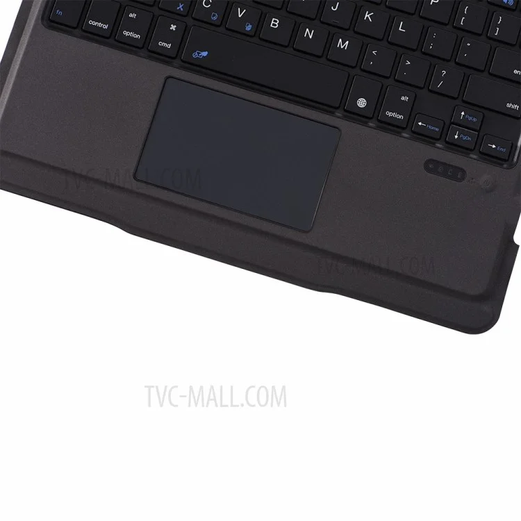 Clavier Bluetooth détachable T-206 + Étui de tablette TPU pour iPad 10.2 (2021)/(2020)/(2019)/iPad Air 10.5 pouces (2019)/iPad Pro 10.5 pouces (2017) - Noir