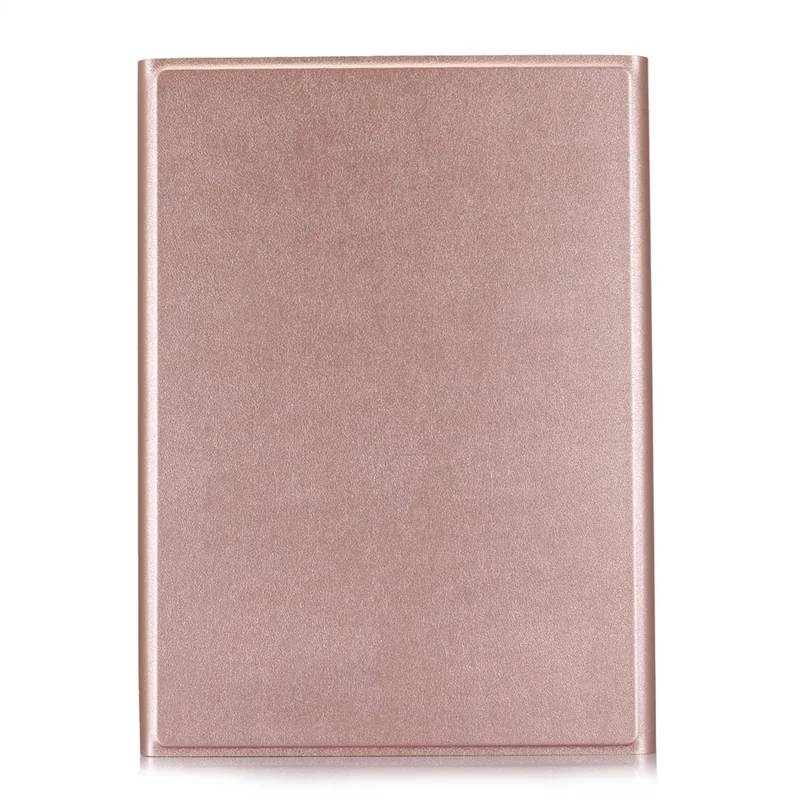 Detachable Bluetooth-compatible Keyboard Leather Stand Case without Backlit for Samsung Galaxy Tab A7 10.4 (2020) / (2022) T500 T505 - Rose Gold