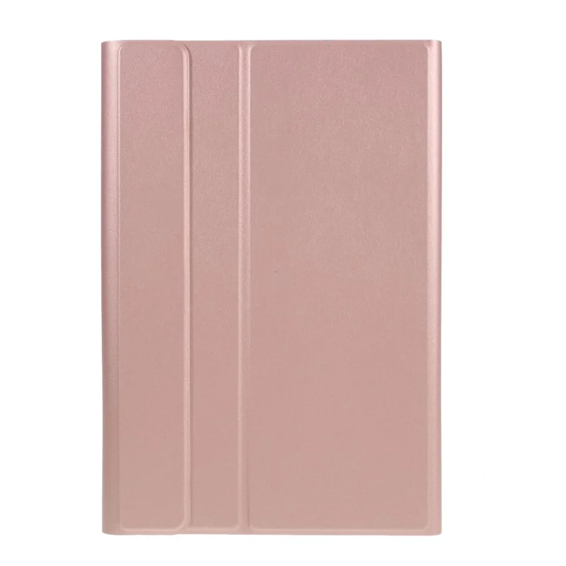 Bluetooth-compatible Backlight Keyboard Leather Stand Case for Samsung Galaxy Tab A7 10.4 (2020) T500 T505 - Rose Gold