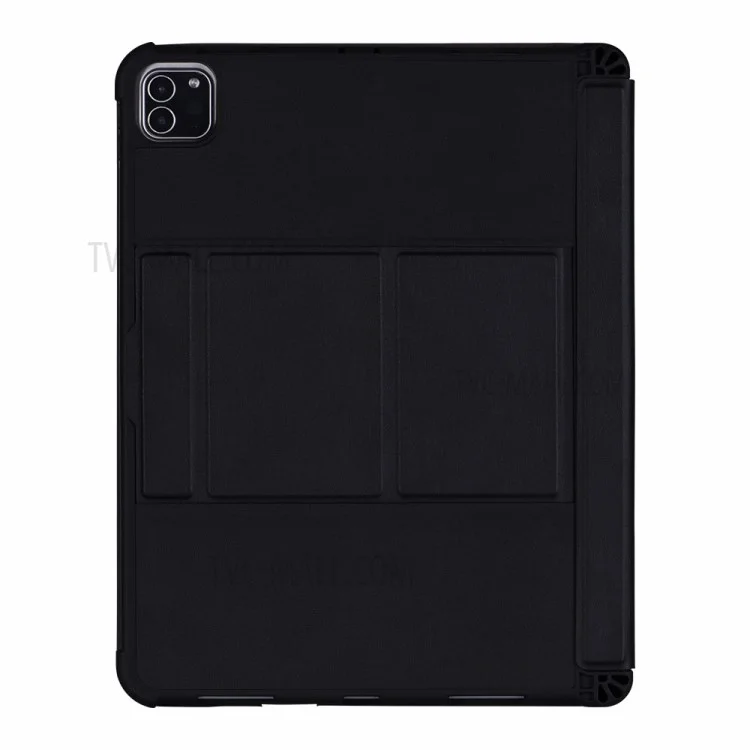 Bluetooth-compatible Keyboard Leather Stand Case for iPad Pro 11-inch (2020) (2018)