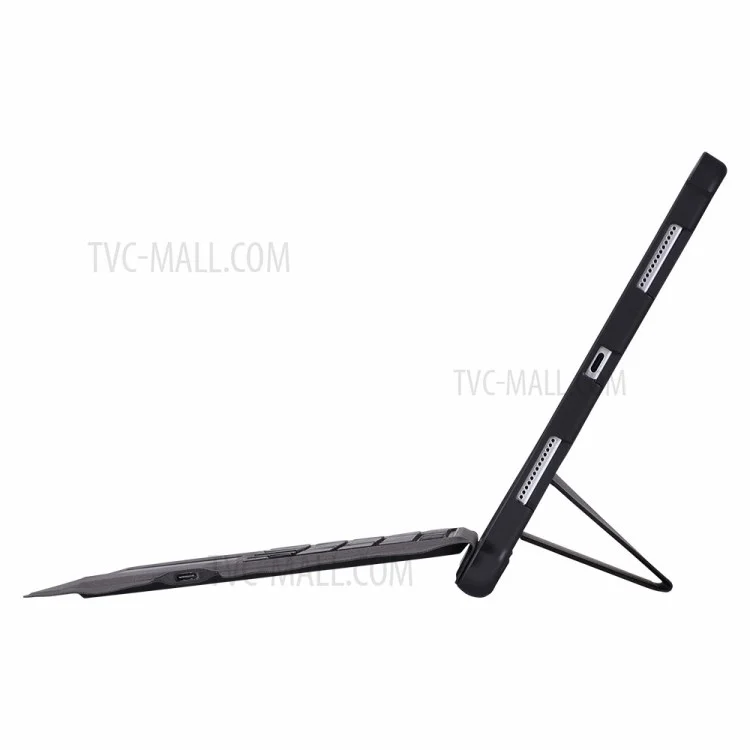 Bluetooth-compatible Keyboard Leather Stand Case for iPad Pro 11-inch (2020) (2018)