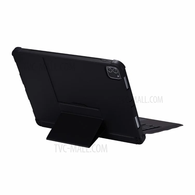 Bluetooth-compatible Keyboard Leather Stand Case for iPad Pro 11-inch (2020) (2018)