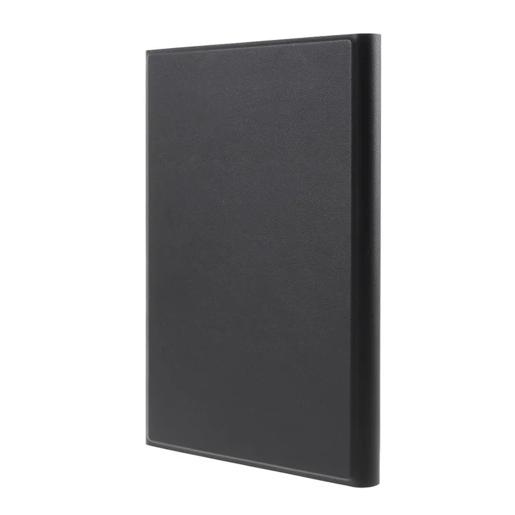Wireless Bluetooth-compatible Keyboard Leather Stand Shell for Huawei Mediapad M5 Lite 10.1" / C5 10.1" - Black