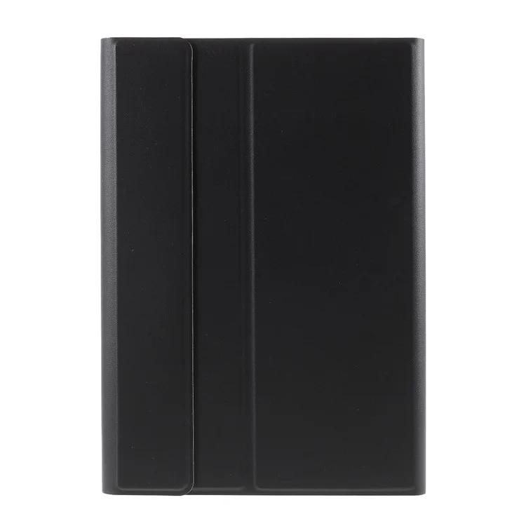 Wireless Bluetooth-compatible Keyboard Leather Stand Shell for Huawei Mediapad M5 Lite 10.1" / C5 10.1" - Black