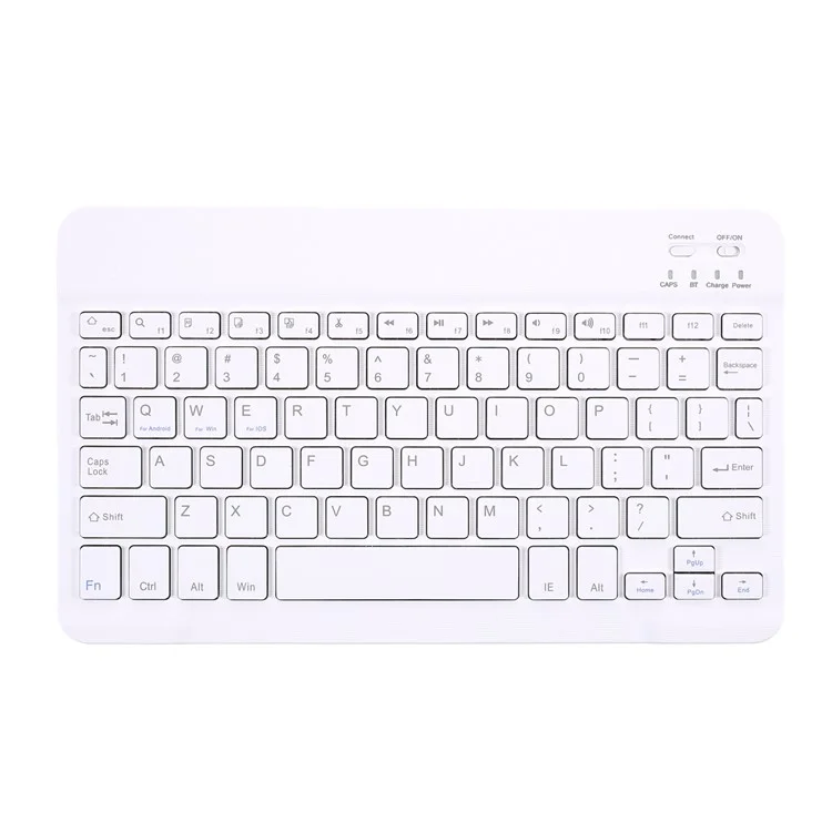 Kabellose Bluetooth-Tastatur Leder-Ständer-Abdeckung für Honor Pad 6/Huawei MediaPad T3 10.1"/C3 10.1/Enjoy Tablet 2 - Gold