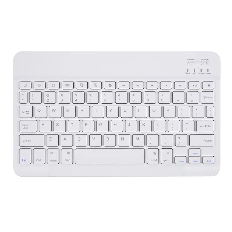 For iPad Air (2022)/(2020) Bluetooth-compatible Wireless Keyboard Leather Case with Pen Slot - Light Green