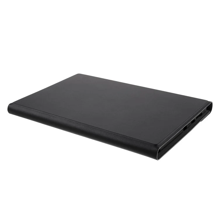 Bluetooth-compatible Keyboard Leather Stand Case Cover for Huawei MatePad 10.8 (2020)/MediaPad M6 10.8-inch - Black