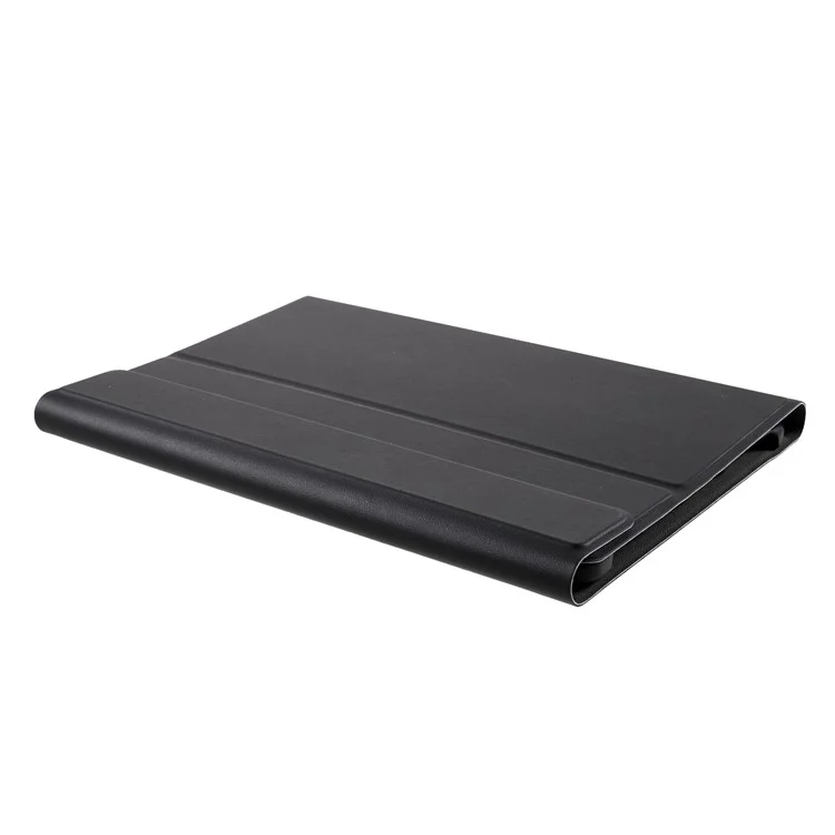 Bluetooth-compatible Backlight Keyboard Leather Stand Cover for Samsung Galaxy Tab S6 Lite 10.4 (2020) P610 P615 / (2022) / (2024) - Black