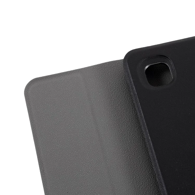 Bluetooth-compatible Backlight Keyboard Leather Stand Cover for Samsung Galaxy Tab S6 Lite 10.4 (2020) P610 P615 / (2022) / (2024) - Black