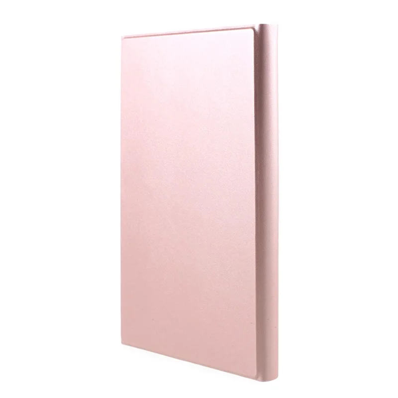 Bluetooth-compatible Backlight Keyboard Leather Stand Cover for Samsung Galaxy Tab S6 Lite 10.4 (2020) P610 P615 / (2022) / (2024) - Rose Gold