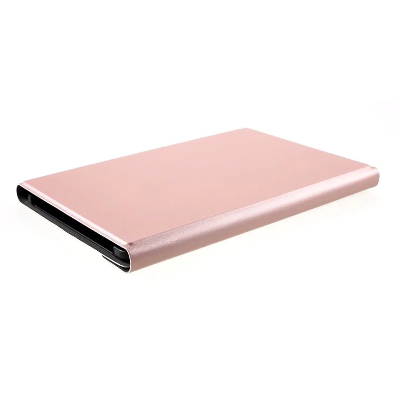 Bluetooth-compatible Backlight Keyboard Leather Stand Cover for Samsung Galaxy Tab S6 Lite 10.4 (2020) P610 P615 / (2022) / (2024) - Rose Gold