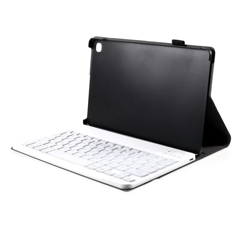 Bluetooth-compatible Backlight Keyboard Leather Stand Cover for Samsung Galaxy Tab S6 Lite 10.4 (2020) P610 P615 / (2022) / (2024) - Rose Gold