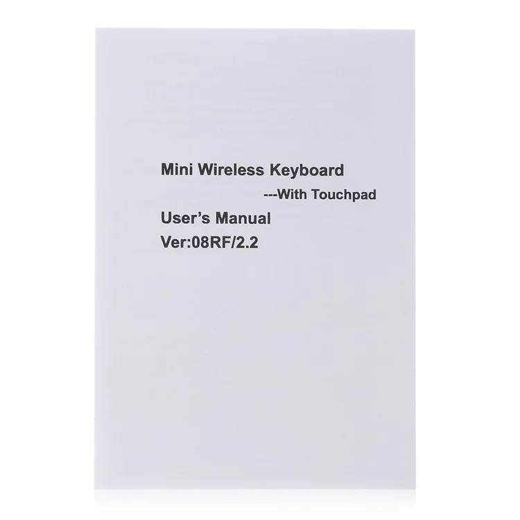 B Style 2.4G Mini I8 Wirelesss Touchpad Keyboard and Mouse for PC/Tablet/TV Box