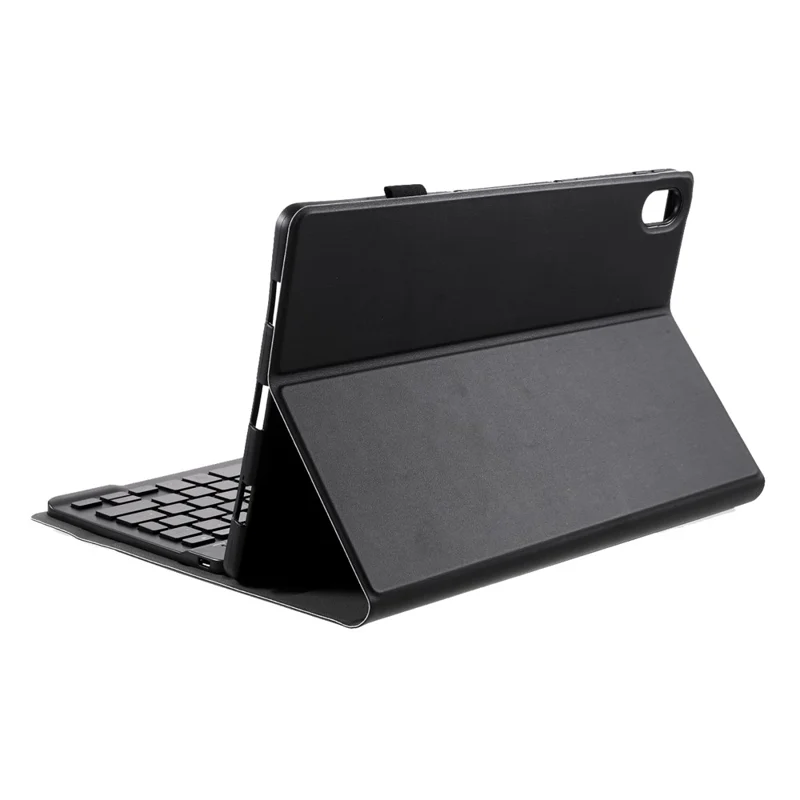 Bluetooth Backlight Keyboard Stand Stand Shell Para Lenovo Xiaoxin Tab Pro J606F 11.5-pulgada - Negro