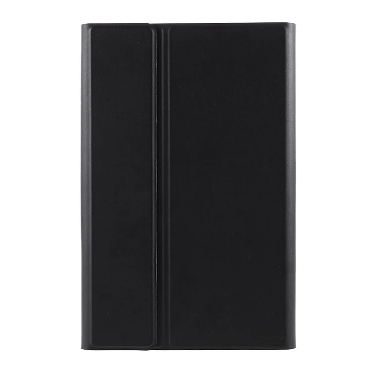 Bluetooth-клавиатура с кожаным чехлом-подставкой для Lenovo Tab M10 HD Gen 2 X306F - черный