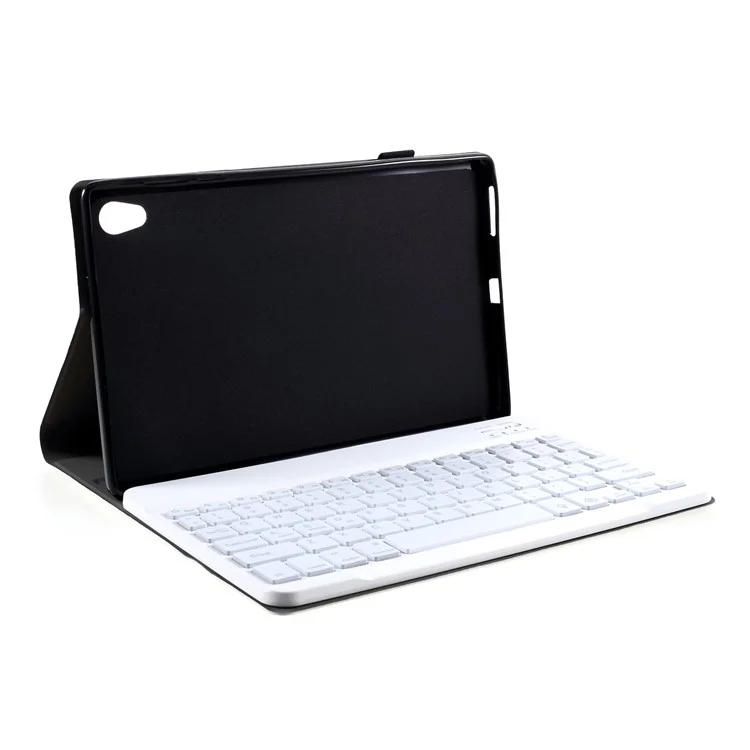 Bluetooth Backlight Clavier Clavier Case de Support en Cuir Pour Lenovo Tab M10 HD Gen 2 X306F - or