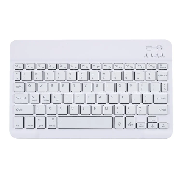 Bluetooth-compatible Backlight Keyboard Leather Stand Case for Lenovo Tab M10 HD Gen 2 X306F - Rose Gold