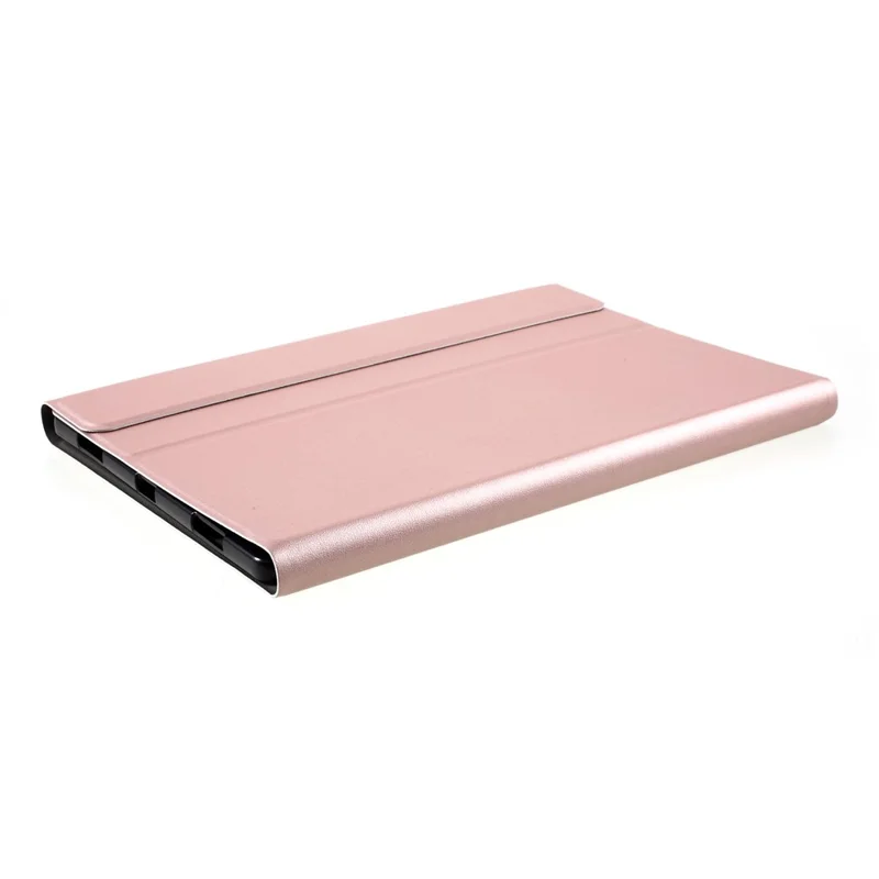 Bluetooth Backlight Клавиатура Кожаная Оболочка Для Lenovo Xiaoxin Tab Pad Pro XJ706F 11-дюймовый - Розовое Золото