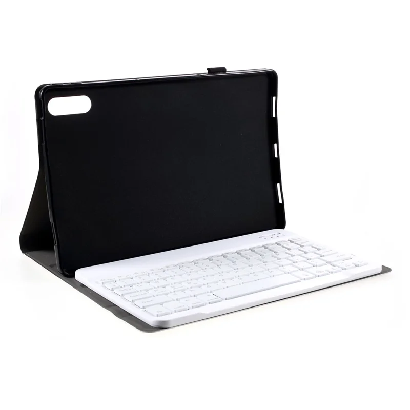 Bluetooth Backlight Клавиатура Кожаная Оболочка Для Lenovo Xiaoxin Tab Pad Pro XJ706F 11-дюймовый - Розовое Золото