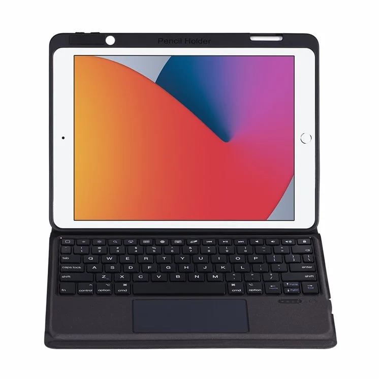Copertina Per Tastiera Bluetooth Integrata Case in Pelle PU Per Ipad 10.2 (2021)/(2020)/(2019)/iPad Air 10.5 Polly (2019)