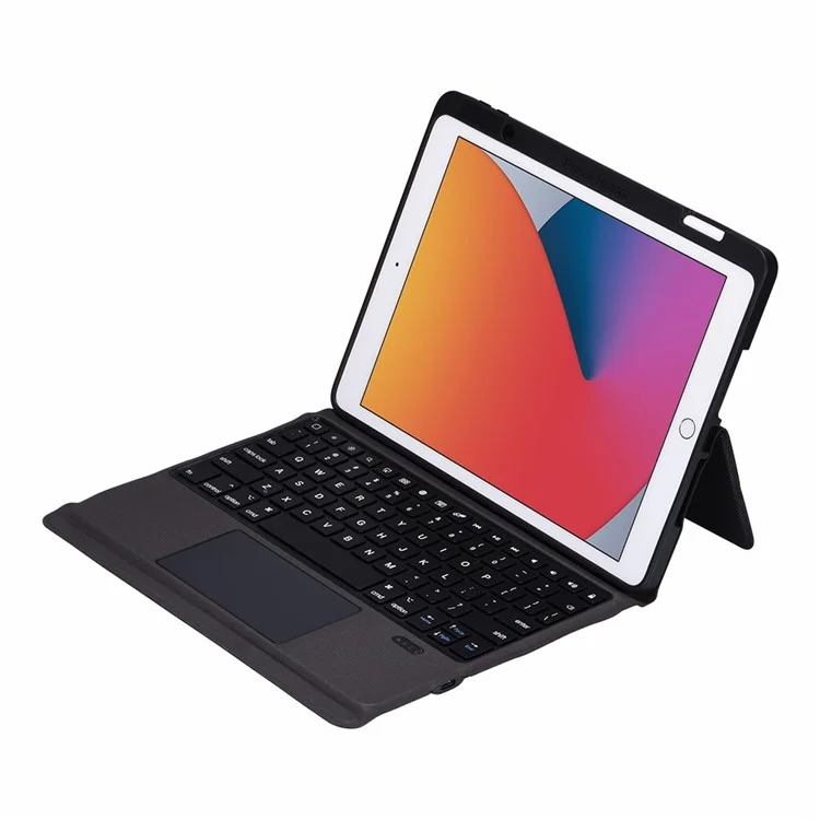Copertina Per Tastiera Bluetooth Integrata Case in Pelle PU Per Ipad 10.2 (2021)/(2020)/(2019)/iPad Air 10.5 Polly (2019)