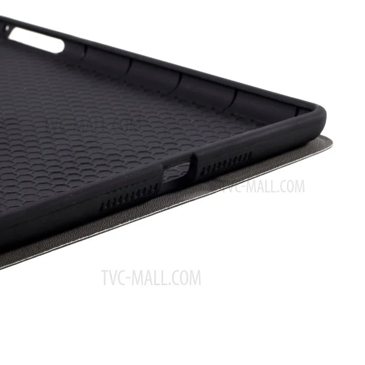 Textured Leather Case+Bluetooth Keyboard for iPad Mini 2 / iPad Mini / iPad Mini 4 / iPad Mini (2019) 7.9 inch - Black