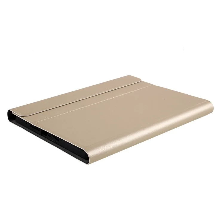 Текстурированный Кожаный Чехол + Клавиатура Bluetooth Для IPad Mini 2 / IPad Mini / IPad Mini 4 / IPad Mini (2019) 7,9 Дюйма - Золото