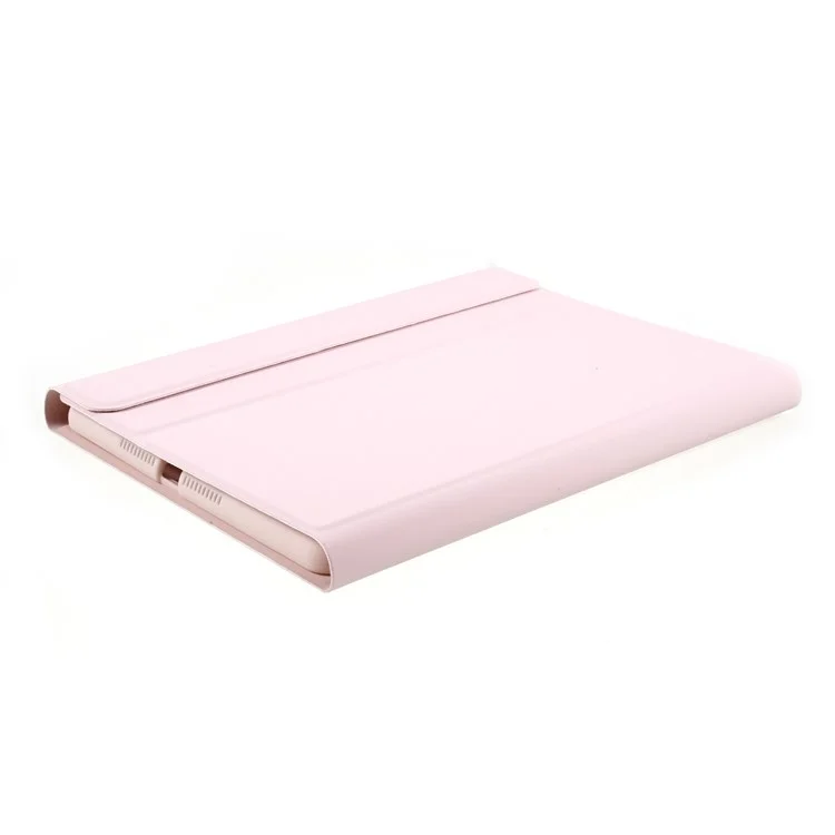 smart bluetooth clavier clavier en cuir en cuir pour ipad mini 2 / ipad mini / ipad mini 4 / ipad mini (2019) 7,9 pouces - rose