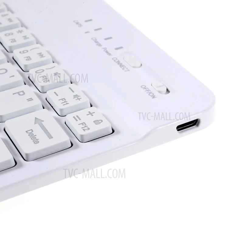 A220S 2 en 1 Bluetooth Keyboard Stand Cape de Caparazón de Cuero Inteligente Con Luz de Fondo Para Samsung Galaxy Tab A7 Lite 8.7 Pulgadas T220/T225 - Oro