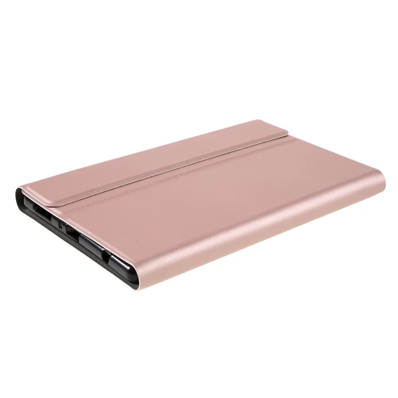 A220S 2 in 1 Bluetooth Keyboard Stand Smart Leather Tablet Shell Case with Backlight for Samsung Galaxy Tab A7 Lite 8.7-inch T220/T225 - Rose Gold