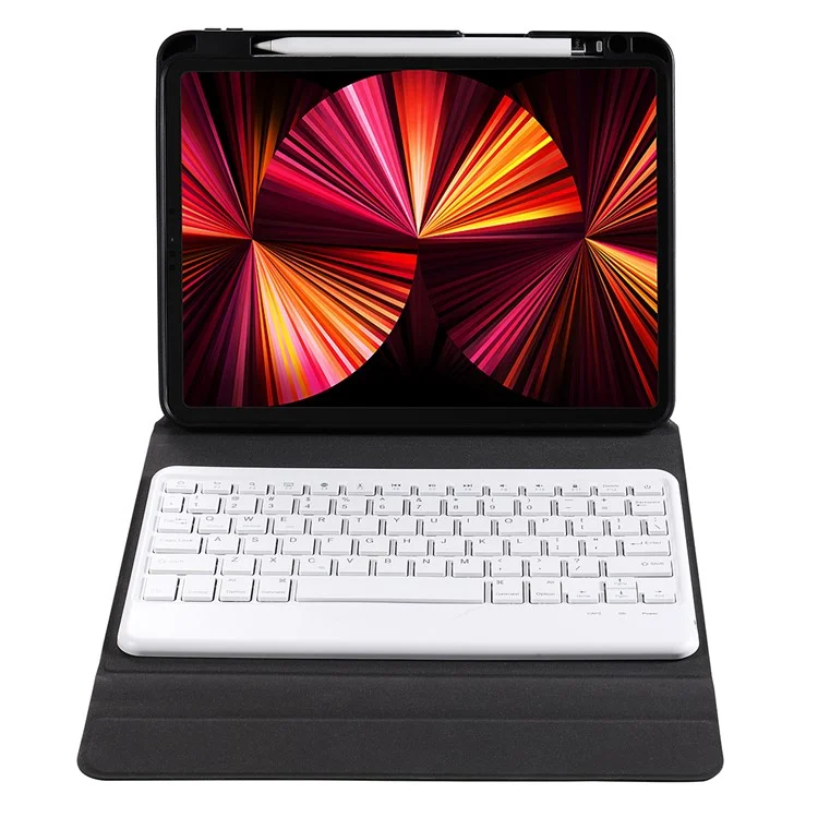 B011 Cover Tastiera Bluetooth per iPad Pro 11 pollici (2022 / 2021 / 2020 / 2018) / Air 11 (2024) / Air (2022) / (2020) - Verde Scuro