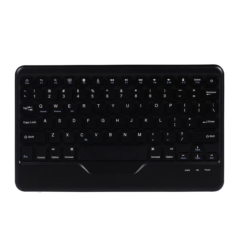 B09 Leather Cover Shell + Wireless Bluetooth Keyboard Combo Set for iPad 10.2 (2021)/(2020)/(2019)/Pro 10.5-inch (2017)/Air 10.5 inch (2019) - Black
