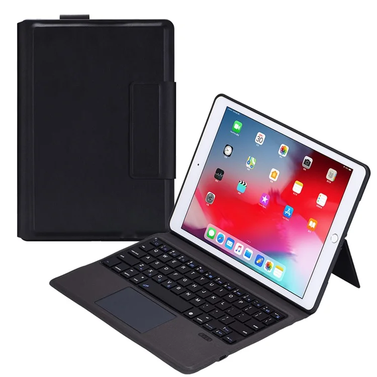 1092 Teclado Bluetooth Sem Fio do Sono Automático + Cover de Proteção de Couro Requintado Para Ipad 10.2 (2021)/(2020)/(2019)/Air 10,5 Polegadas (2019)/Pro 10,5 Polegadas (2017)