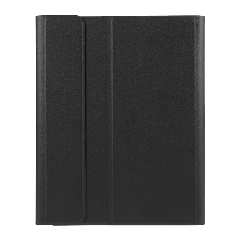 A07BS Ultra Thin Detachable Bluetooth-compatible Keyboard Leather Case with Pen Slot and Backlit for iPad Air/Air 2/Pro 9.7 (2016)/9.7 (2017)/(2018) - Black