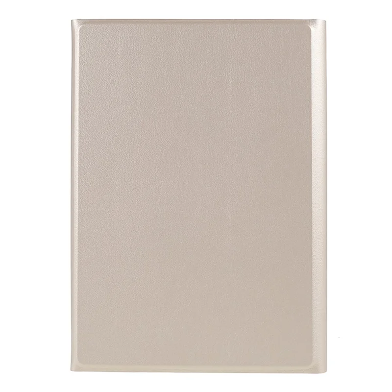 A06 Ultra Slim Smart Bluetooth-compatible Keyboard with Leather Stand Case for iPad mini (2021)/iPad mini 6 - Gold