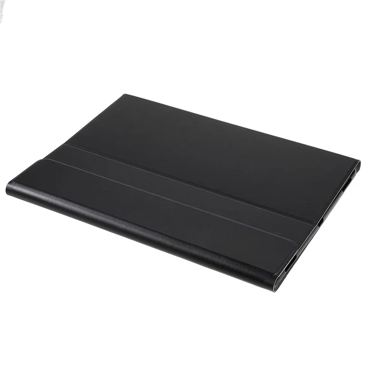 A129 Ultra-Thin Leather Tablet Stand Inner TPU Protective Case Shell + Bluetooth-compatible Keyboard for iPad Pro 12.9 inch (2015) / (2017)