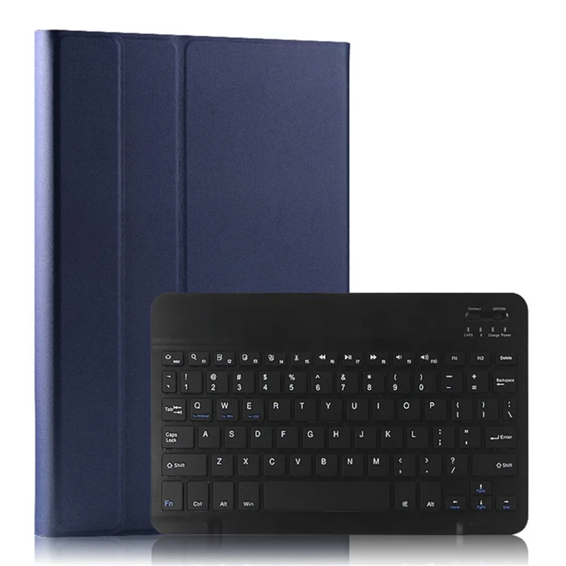 JIUYU for Samsung Galaxy Tab S5e SM-T720 / T725 Leather Stand Tablet Case with Detachable Magnetic Wireless Keyboard (Without Touchpad) - Blue