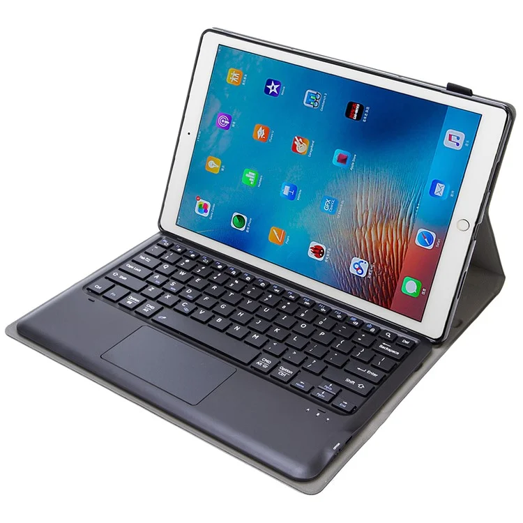 A129-A Per iPad Pro 12.9 pollici 2015 / 2021 Custodia per Tablet con Supporto Regolabile, Tastiera Bluetooth Staccabile e Cover Protettiva