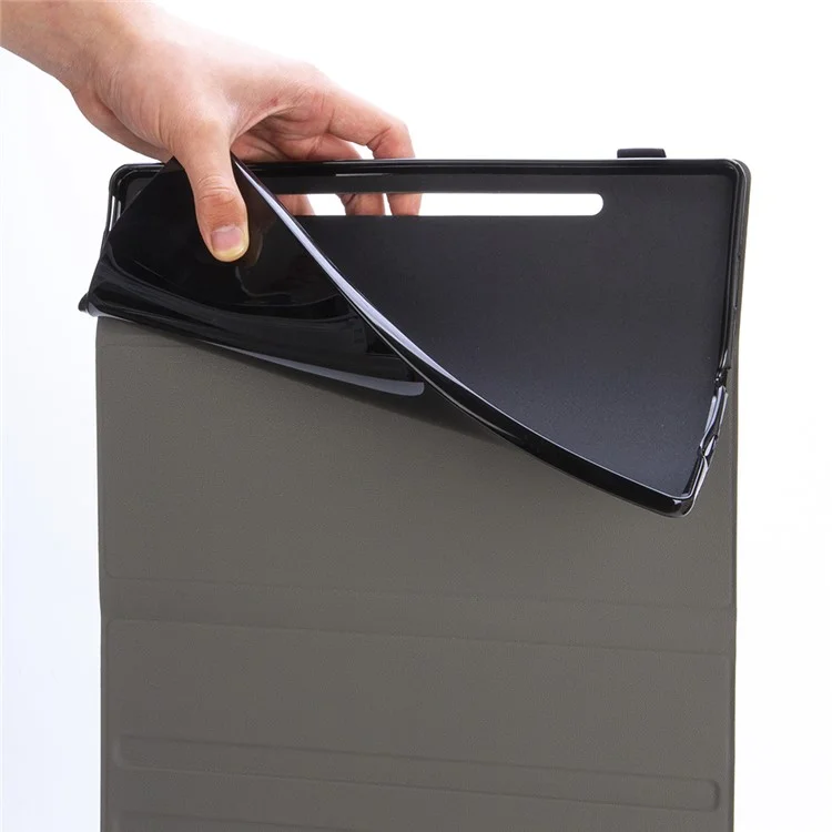 A129-A Per iPad Pro 12.9 pollici 2015 / 2021 Custodia per Tablet con Supporto Regolabile, Tastiera Bluetooth Staccabile e Cover Protettiva