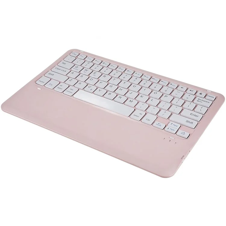 T900B Clavier Bluetooth Étui en cuir amovible pour Samsung Galaxy Tab S10 Ultra / S9 Ultra / S8 Ultra - Rose / Rose + Blanc