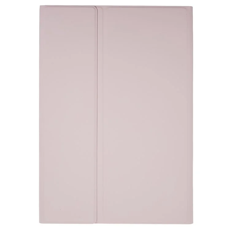 T900B Clavier Bluetooth Étui en cuir amovible pour Samsung Galaxy Tab S10 Ultra / S9 Ultra / S8 Ultra - Rose / Rose + Blanc
