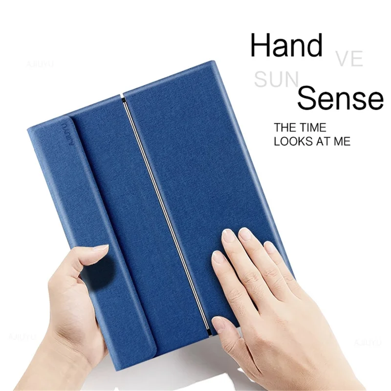 JIUYU for Lenovo Tab M10 Plus (3rd Gen) / Xiaoxin Pad 2022 10.6 inch Detachable Bluetooth-Compatible Keyboard Leather Case - Black