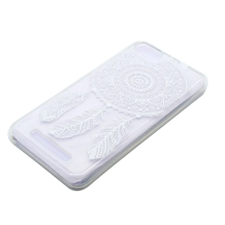 Pattern Printing TPU Case for Wiko Lenny 3 - Mandala Flowers