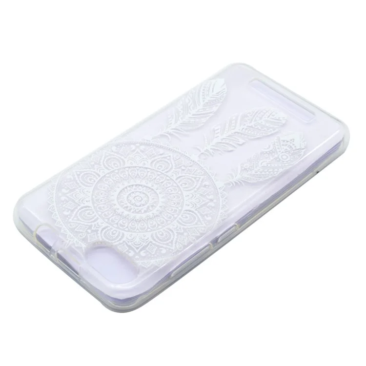 Pattern Printing TPU Case for Wiko Lenny 3 - Mandala Flowers